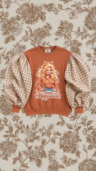 Fall Dollyween Crewneck Puff
