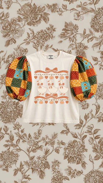 Grandmas Patchwork Duckie Puff