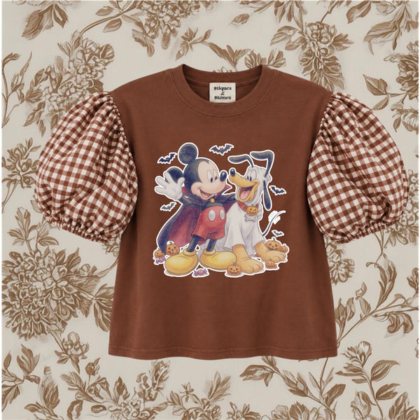 Chocolate Vintage Mickey Puff