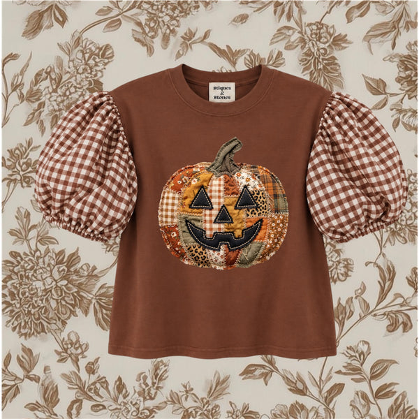 Chocolate Patchwork Pumpkin Puff