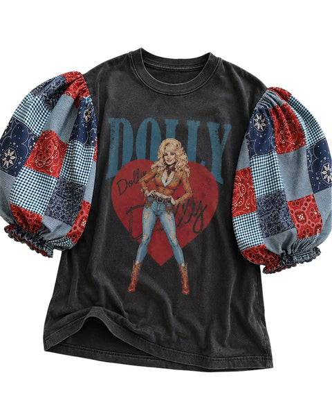 I ❤️ Dolly Patchwork Puff