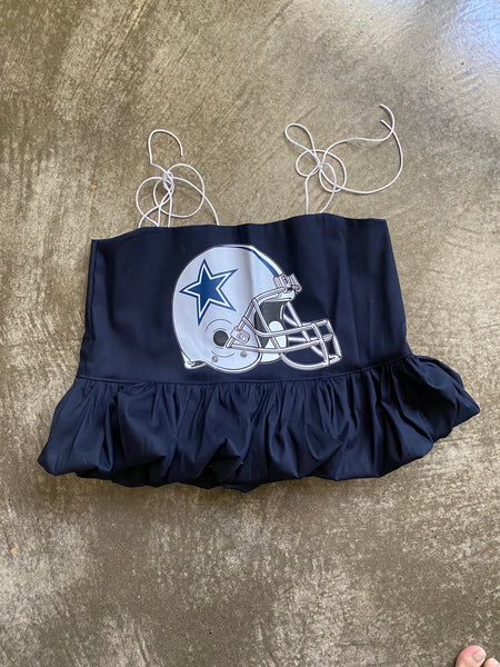 Dallas Helmet Bubble Peplum