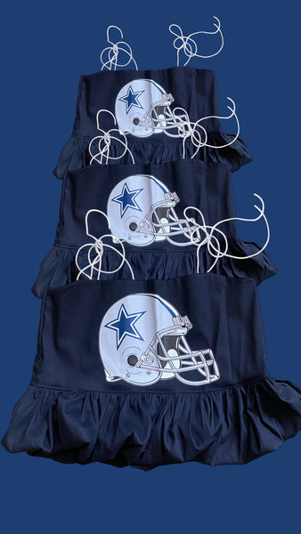 Dallas Helmet Bubble Peplum