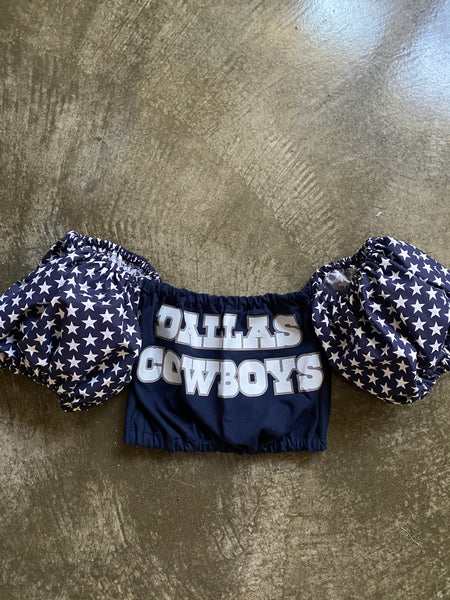 Dallas Cowboys Star Puff (Choose between a T Shirt Puff or Off Shoulder)