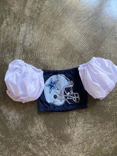 Dallas Color Block Puff (Choose between a T Shirt Puff or Off Shoulder)