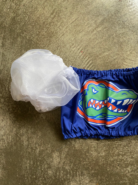 Gators White Organza Puff (Comes in off Shoulder or T-Shirt Puff)