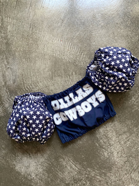 Dallas Cowboys Star Puff (Choose between a T Shirt Puff or Off Shoulder)